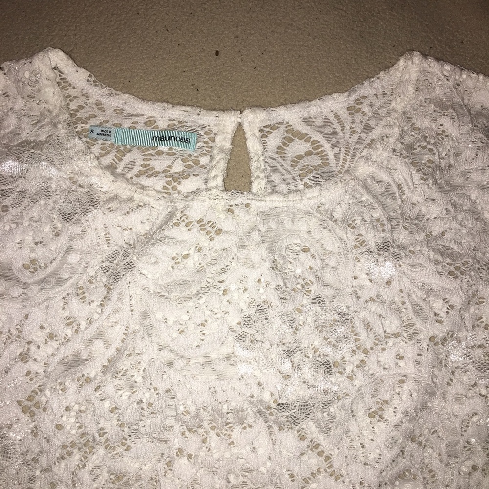 Lace shirt!